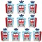 Big Dot of Happiness Fired Up Fire Truck - Table Decorations - Firefighter Baby Shower or Birthday Party Fold and Flare Centerpieces - 10 Count